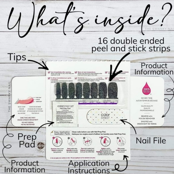 Color Street Silver Lust Nail Polish Strips NWT - Picture 7 of 11